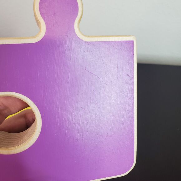 LOVEVERY | Chunky Wooden Jigsaw Puzzle From Companion Play Kit | 22-24 Month - Picture 13 of 16